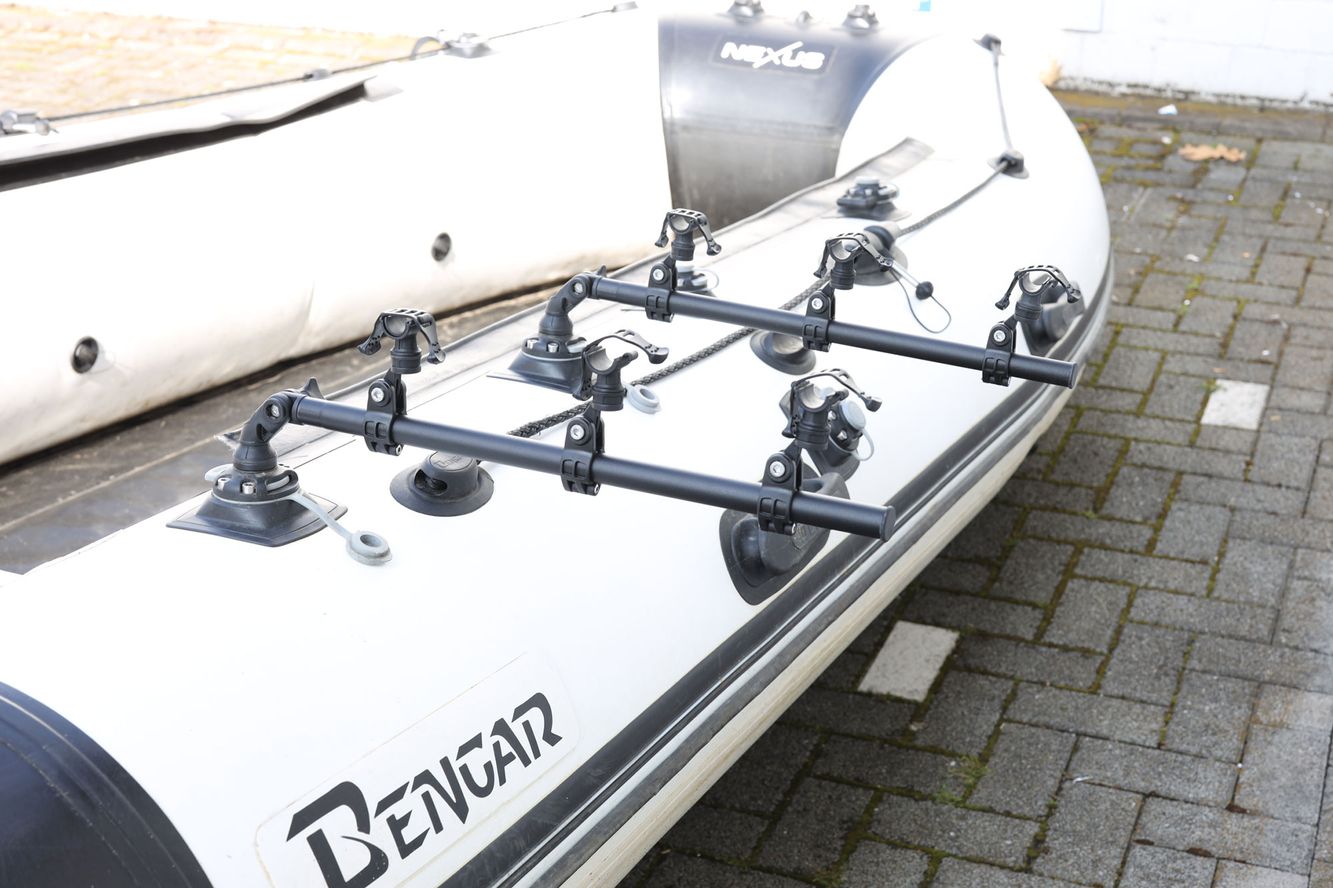 Fasten 3 Fach Rutenhalter Ablage Rod Racks Auslegearm, horizontale Ablage Fasten 3 Fach Rutenhalter Ablage Rod Racks Auslegearm, horizontale Ablage
