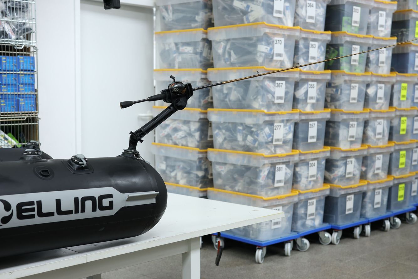 Fasten kompatibler Rutenhalter 289 R-5 mit Metallbügel und Verlängerung Belly Fasten kompatibler Rutenhalter 289 R-5 mit Metallbügel und Verlängerung Belly