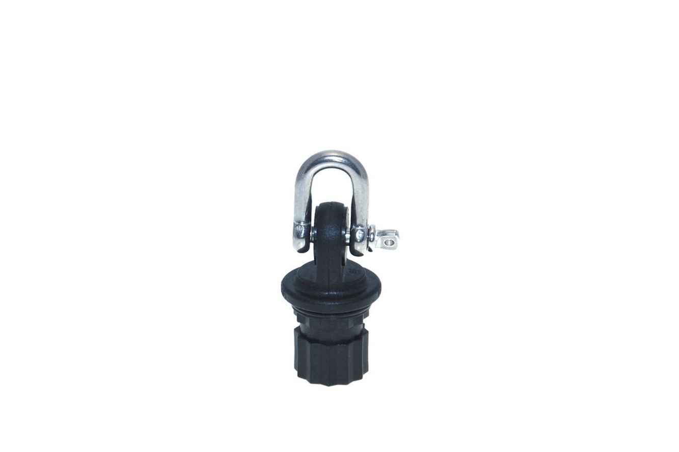 Fasten 1 x Rigging Clip, Drahtseil Clip, Seildurchlass für Boote und Schlauchboote Fasten 1 x Rigging Clip, Drahtseil Clip, Seildurchlass für Boote und Schlauchboote