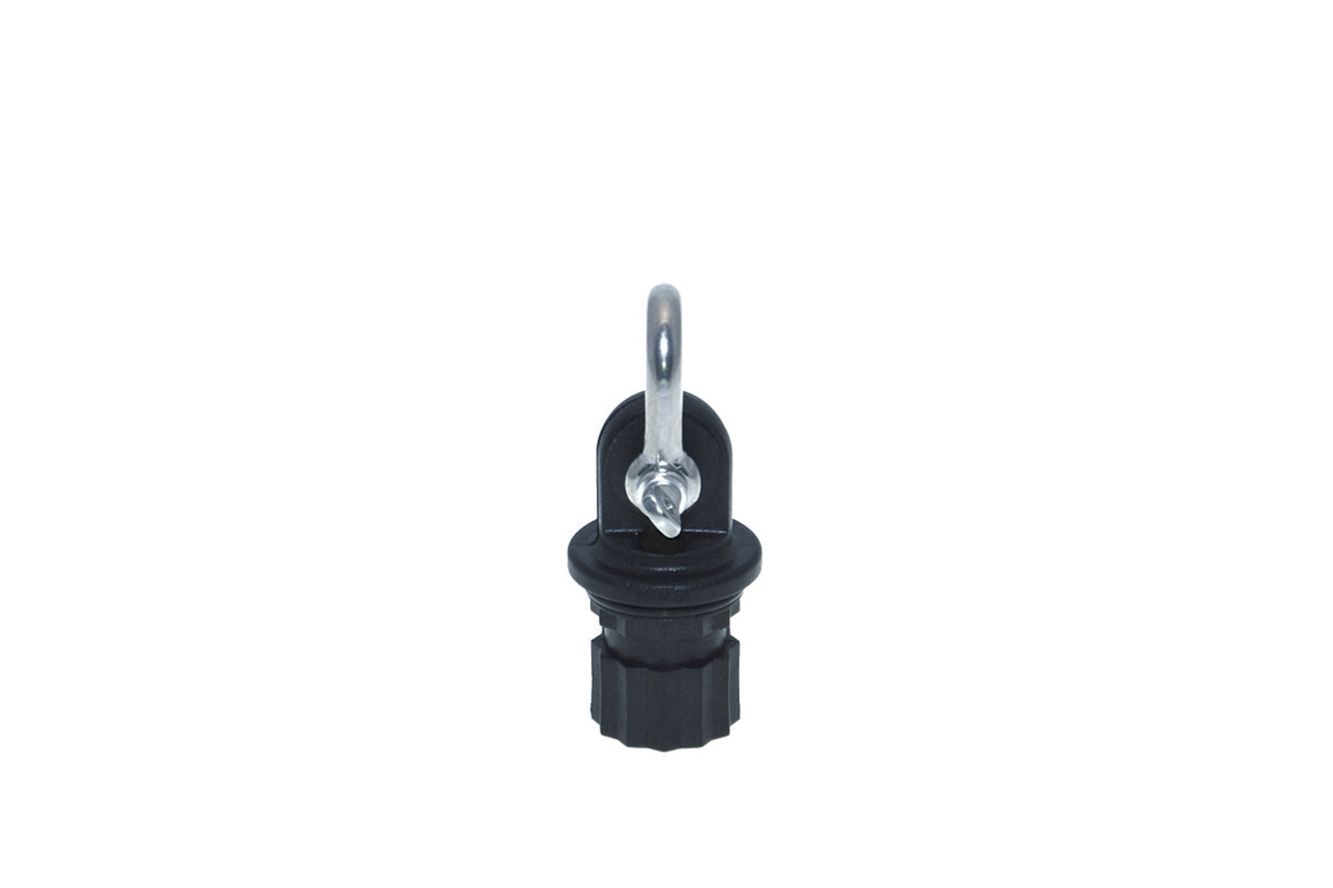 Fasten 1 x Rigging Clip, Drahtseil Clip, Seildurchlass für Boote und Schlauchboote Fasten 1 x Rigging Clip, Drahtseil Clip, Seildurchlass für Boote und Schlauchboote