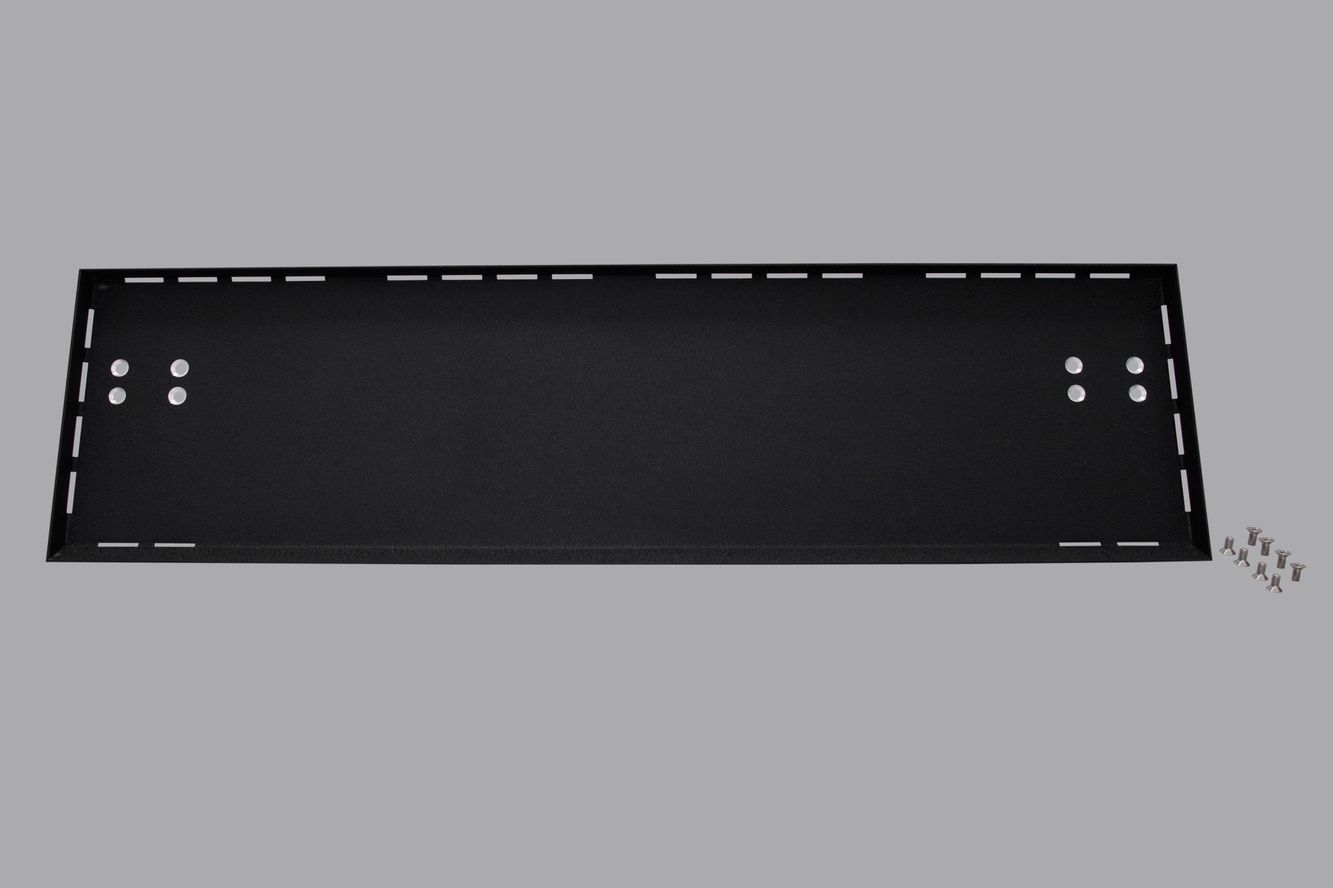 Alu-Fronttisch für Bellyboot (800x200mm) in schwarz für Frontstange Frontbar Alu-Fronttisch für Bellyboot (800x200mm) in schwarz für Frontstange Frontbar