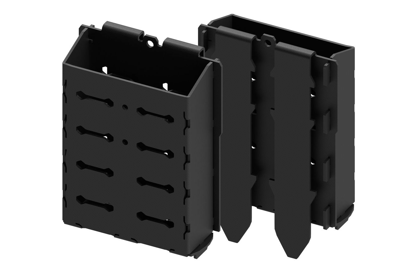 Fasten PVC Tasche (M 112x80x30 mm) mit Molle Schnallen für Ködertisch THf375 Fasten PVC Tasche (M 112x80x30 mm) mit Molle Schnallen für Ködertisch THf375
