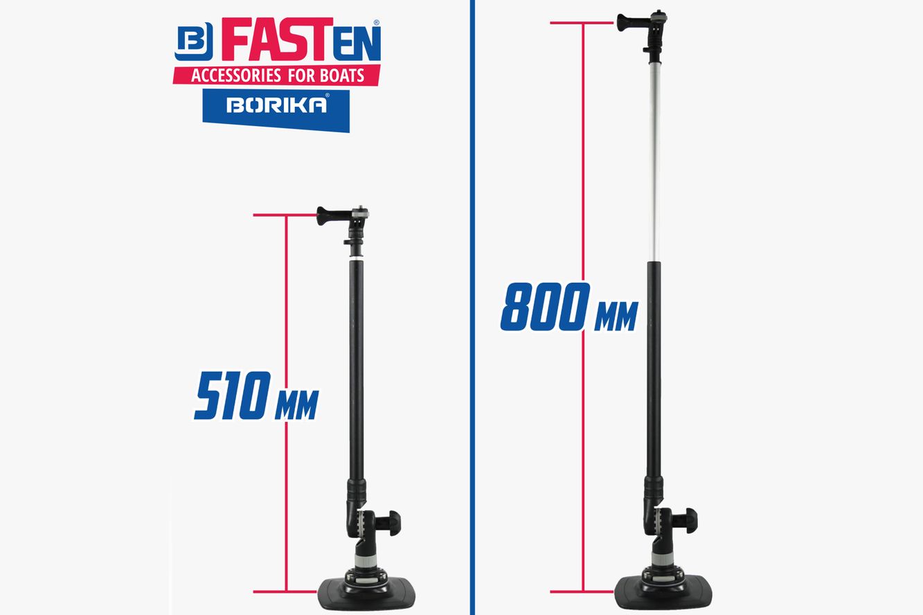 Fasten Videokamera Halter (600 mm) 2 Stufen Teleskop Länge änderbar rotier- und neigbar Fasten Videokamera Halter (600 mm) 2 Stufen Teleskop Länge änderbar rotier- und neigbar