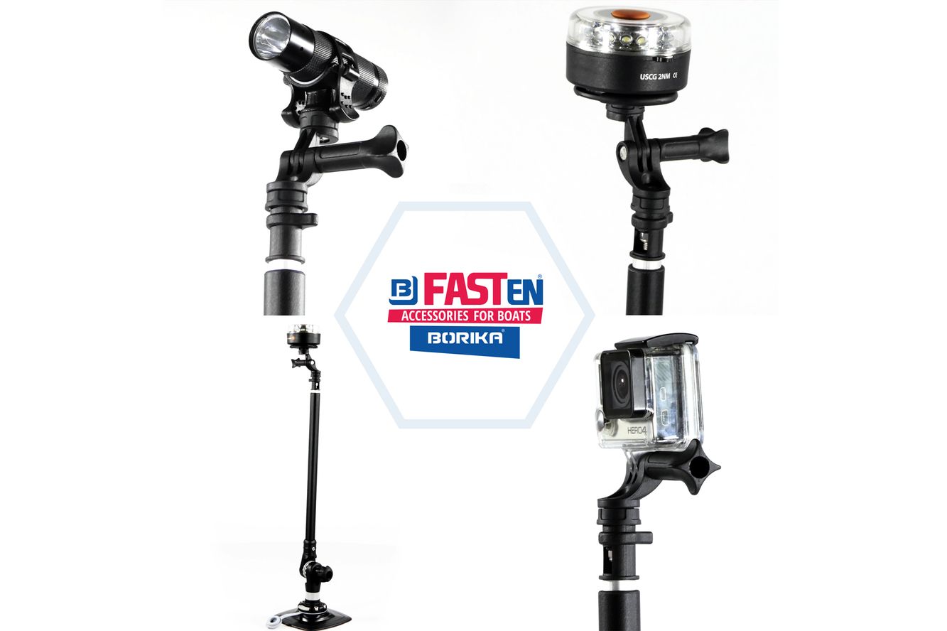 Fasten Videokamera Halter (600 mm) 2 Stufen Teleskop Länge änderbar rotier- und neigbar Fasten Videokamera Halter (600 mm) 2 Stufen Teleskop Länge änderbar rotier- und neigbar