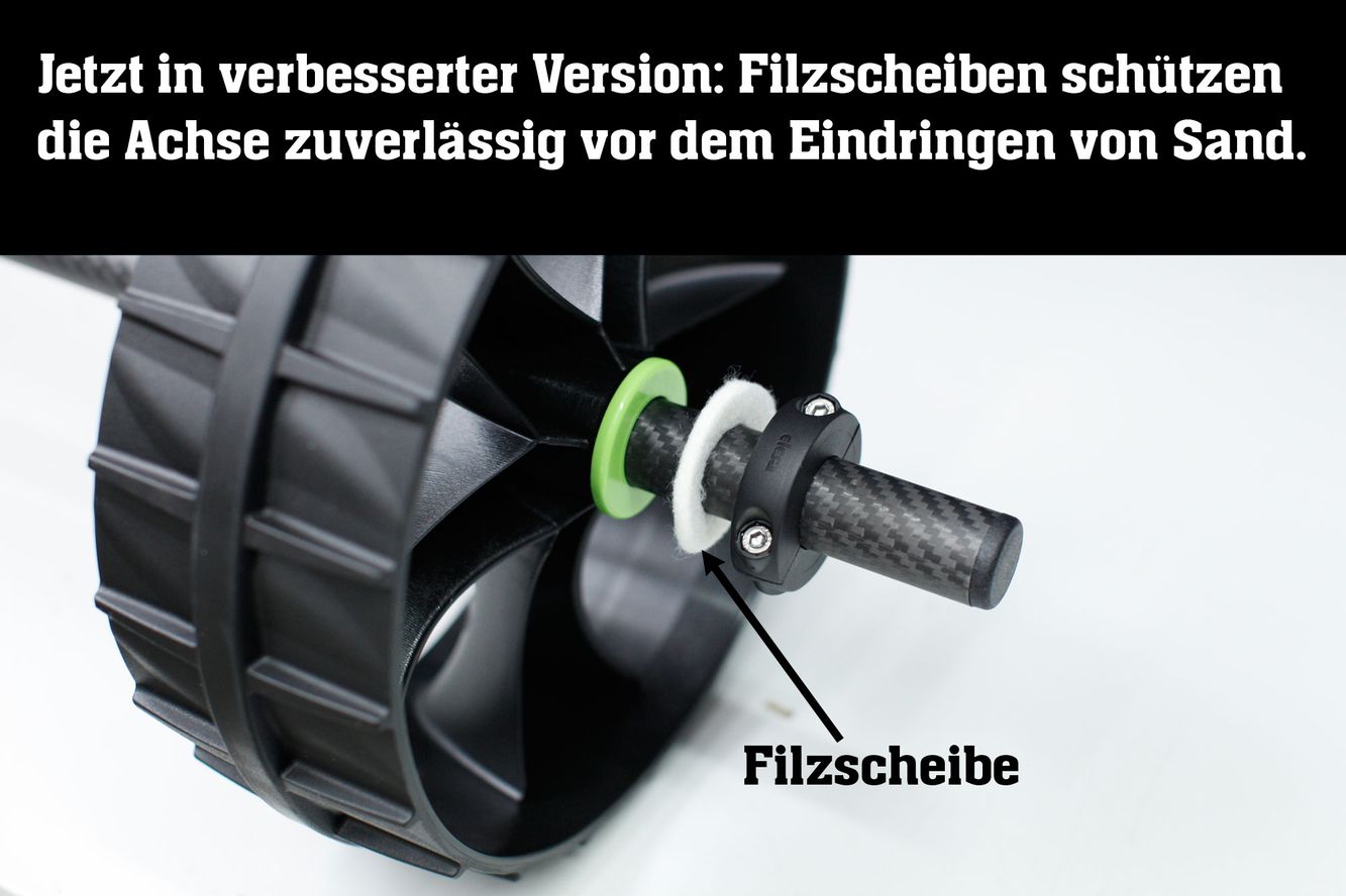 Bellyboot Transportachse aus Carbon 1000mm (25mm Ø) 4x Stellringe (Rohrschellen) Bellyboot Transportachse aus Carbon 1000mm (25mm Ø) 4x Stellringe (Rohrschellen)