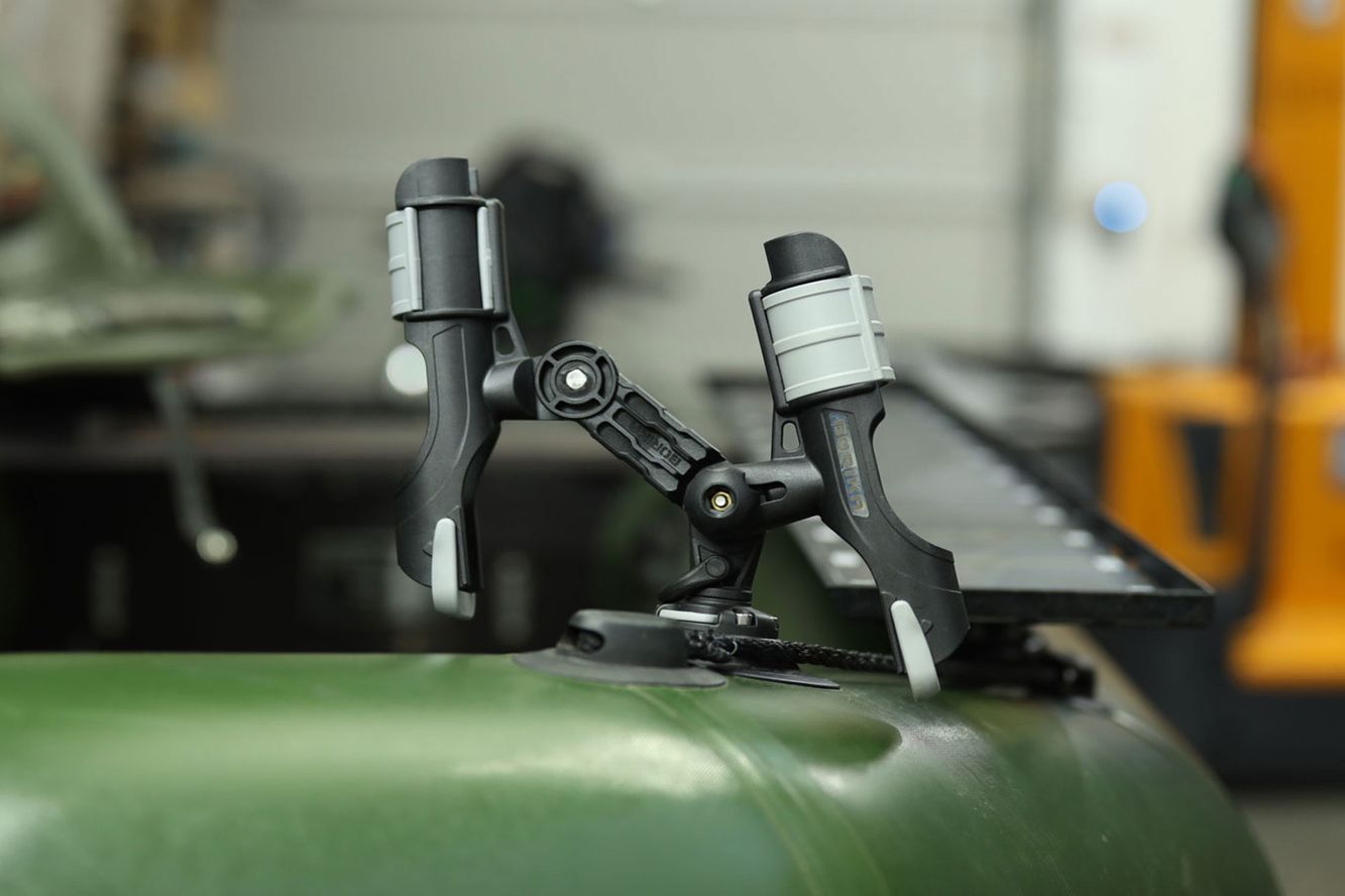 Fasten-Stern-Adapter um 2 Zubehör-Artikel mit Gelenk auf einmal zu befestigen Fasten-Stern-Adapter um 2 Zubehör-Artikel mit Gelenk auf einmal zu befestigen