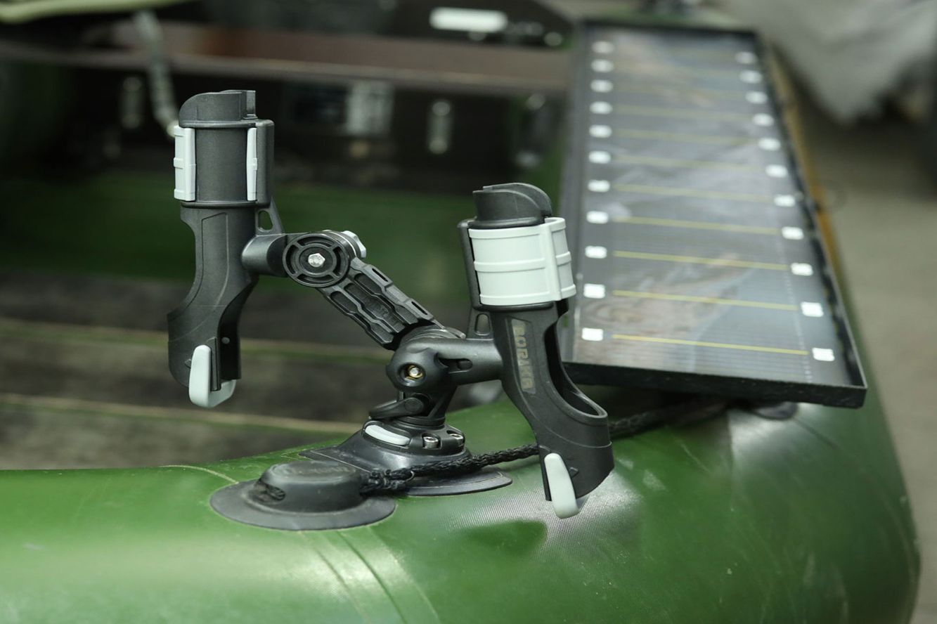 Fasten-Stern-Adapter um 2 Zubehör-Artikel mit Gelenk auf einmal zu befestigen Fasten-Stern-Adapter um 2 Zubehör-Artikel mit Gelenk auf einmal zu befestigen