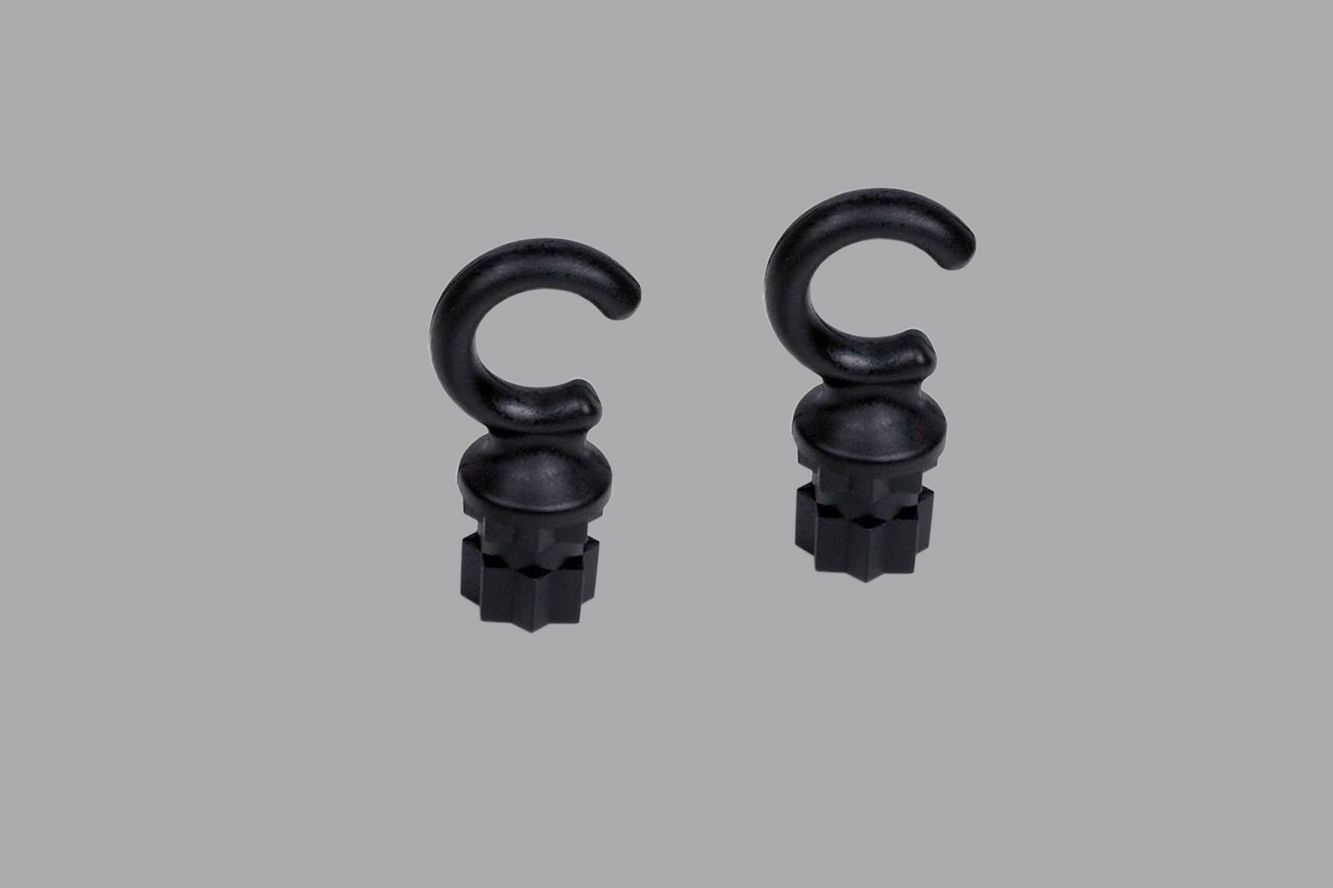 Railblaza 2x Hook25 Pair Haken aus Kunststoff (schwarz) 02-4004-11 Railblaza 2x Hook25 Pair Haken aus Kunststoff (schwarz) 02-4004-11