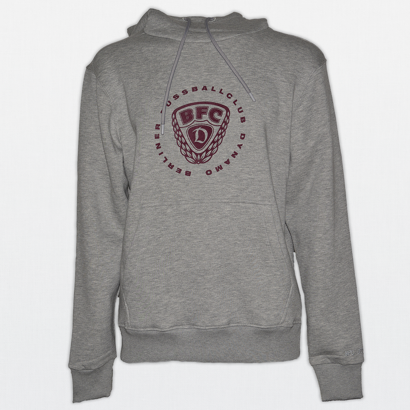 Sweat Hoodie Logo Circle heather grey
