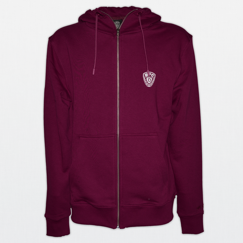Sweatjacket BFC Logo wine