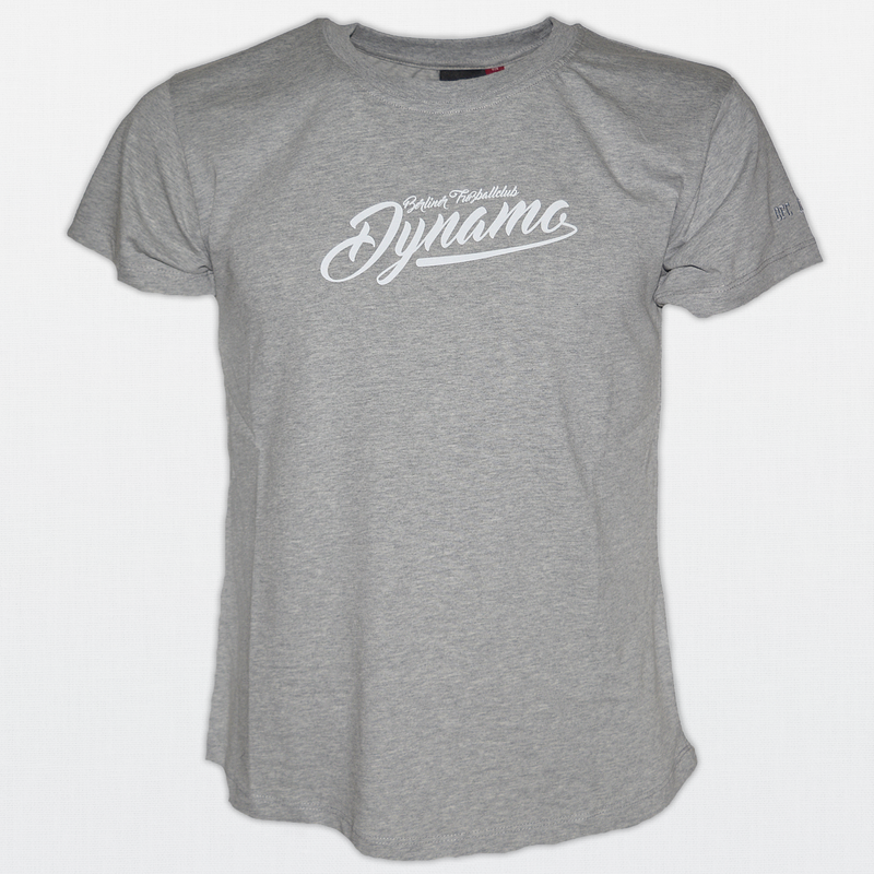 T-Shirt Script Dynamo heather grey