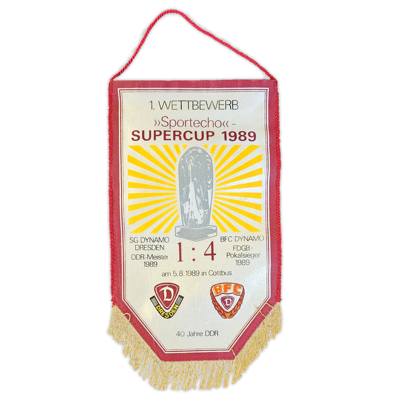 Wimpel Supercup 1989
