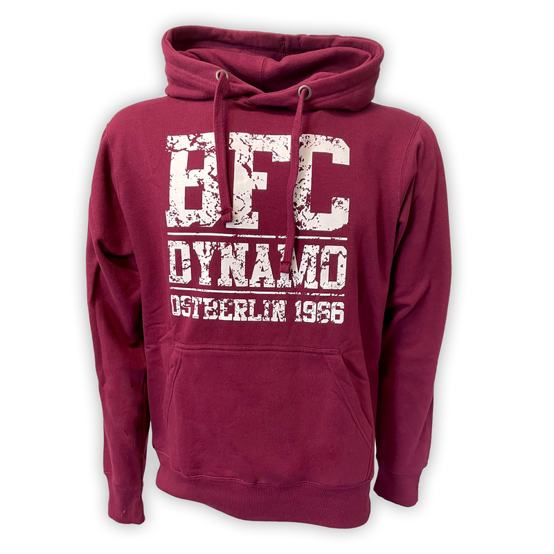 Sweat Hoodie Athletik weinrot