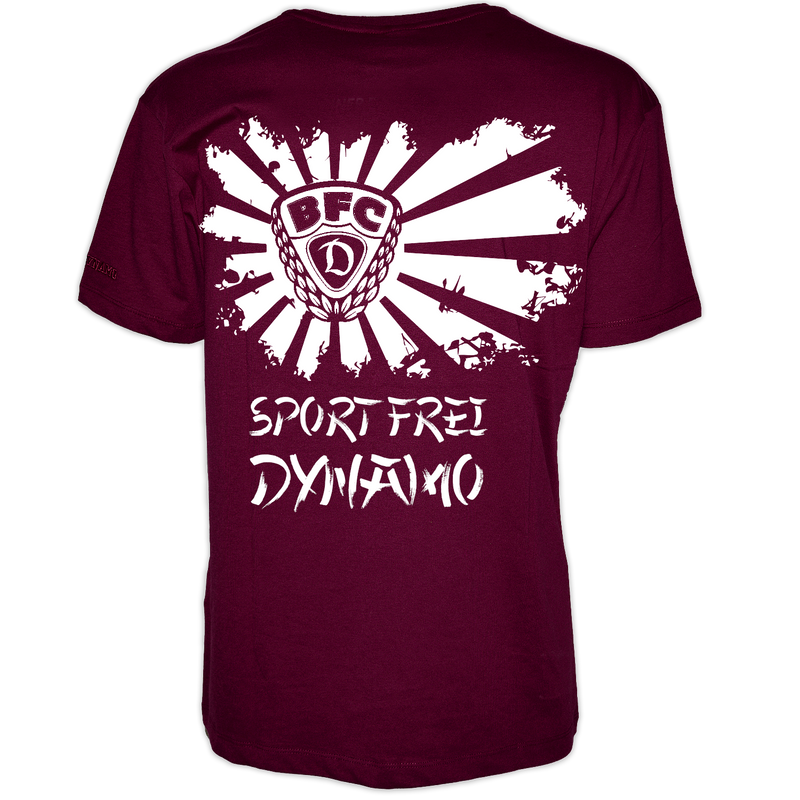 T-Shirt Sport Frei wine