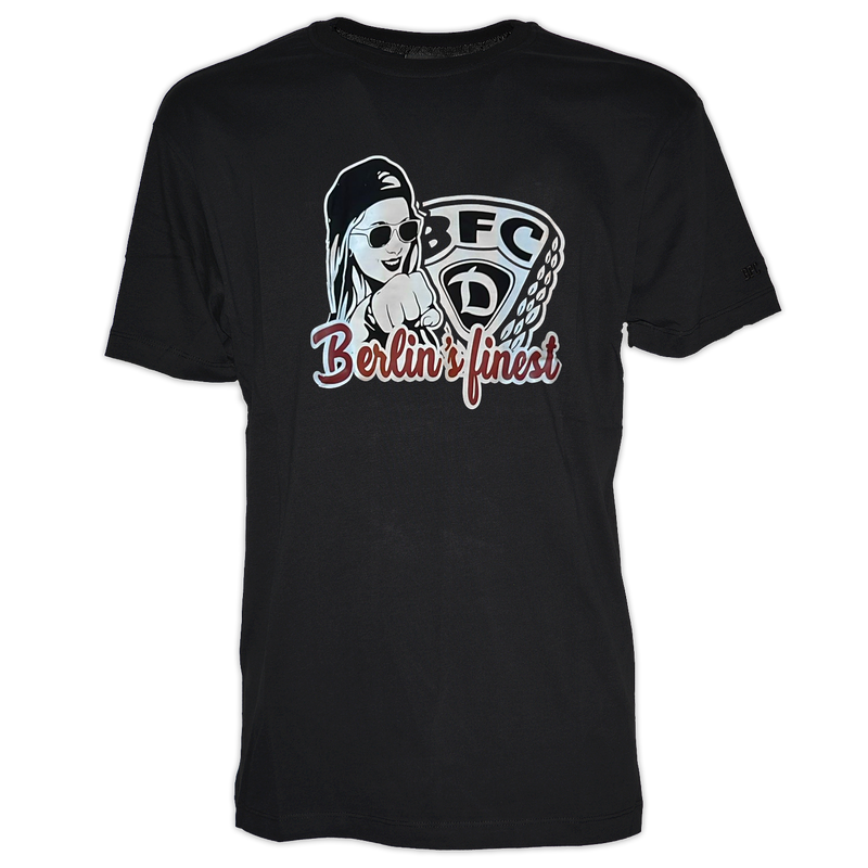 T-Shirt Berlin finest black