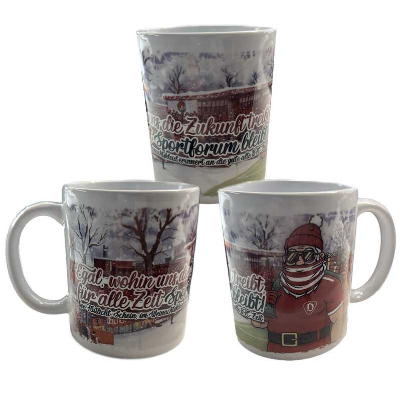 Tasse Sportforum bleibt / Weihnachts-Edition